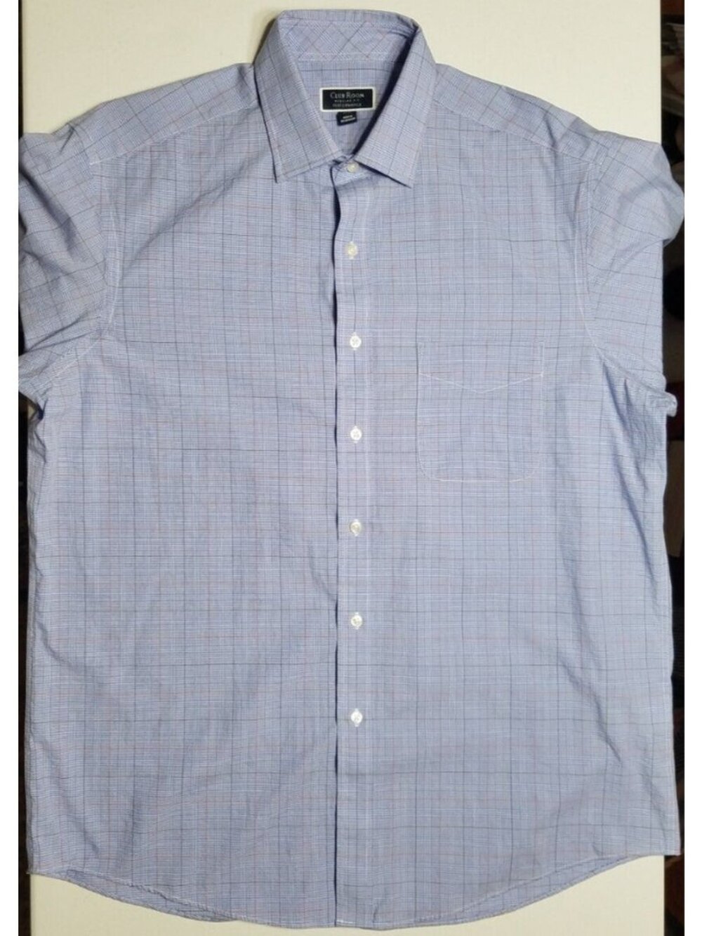 Club Room Performance Long Sleeve Button Up Business Casual Office Shirt 16.5